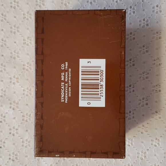 VTG Recipe Tin Rustic Farmhouse Fall Decor Leaf Orange Brown Yellow - Picture 6 of 15